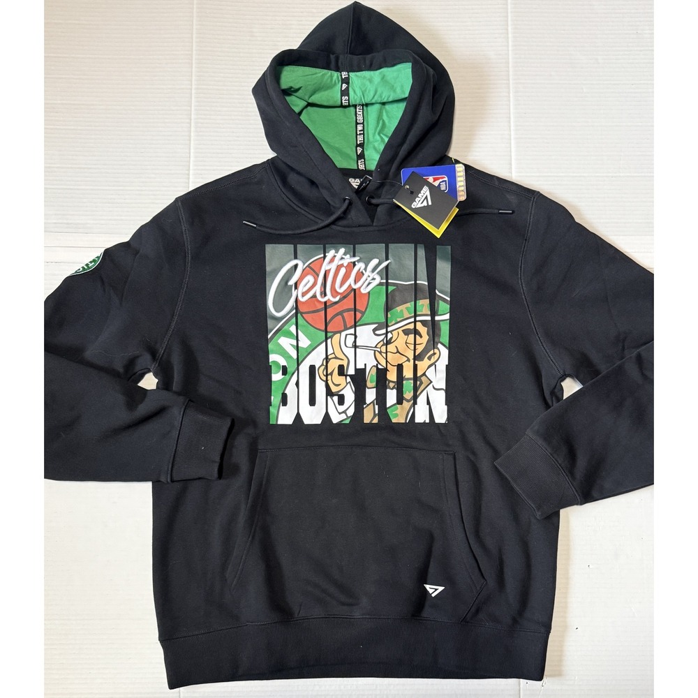 GAME 7 - Men's Boston Celtics NBA Basketball Hoodie Black - Large - NWT - NEW